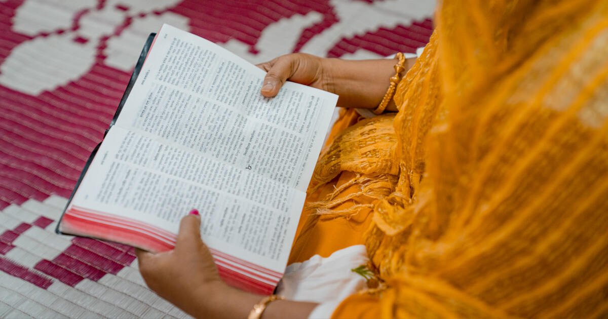 Woman Reading Scripture