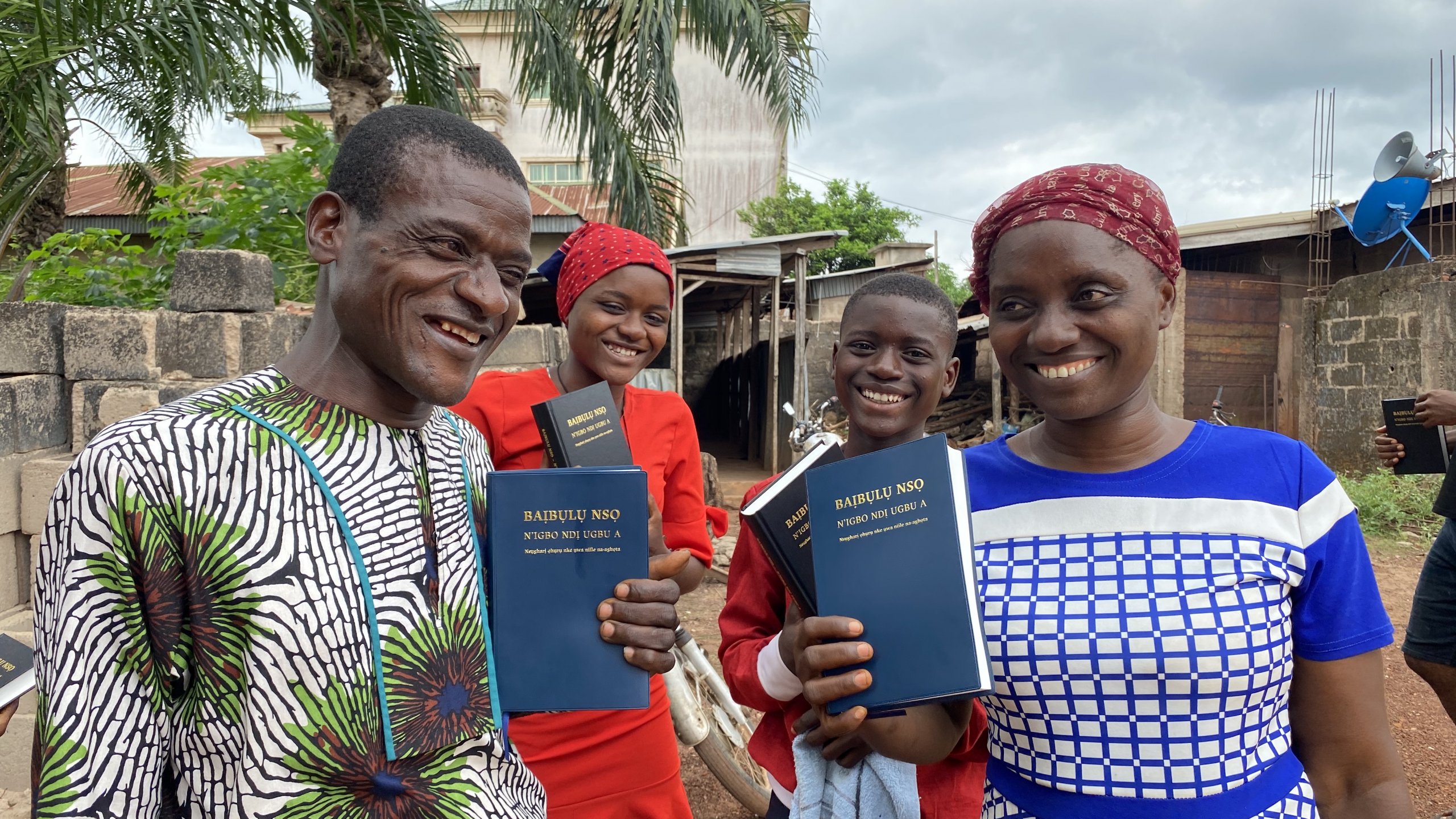 Youth Bible Recipient in Mozambique